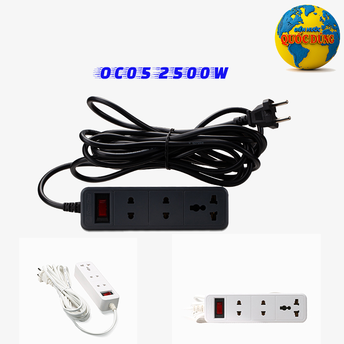 Ổ cắm Rạng Đông 3 lỗ Model OC05.V2