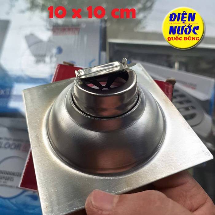  phễu thoát sàn chống hôi cơ chế bập bên