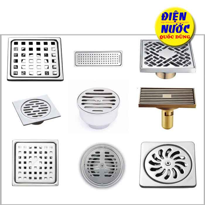  Phễu Thoát Nước Inox Vuông