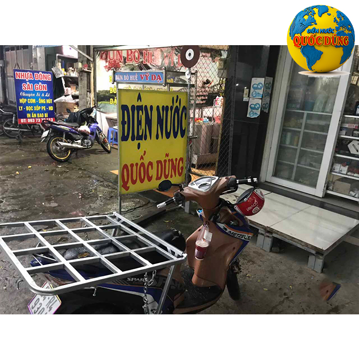 BAGA Chở Hàng Xe Tay Ga LUVIAS