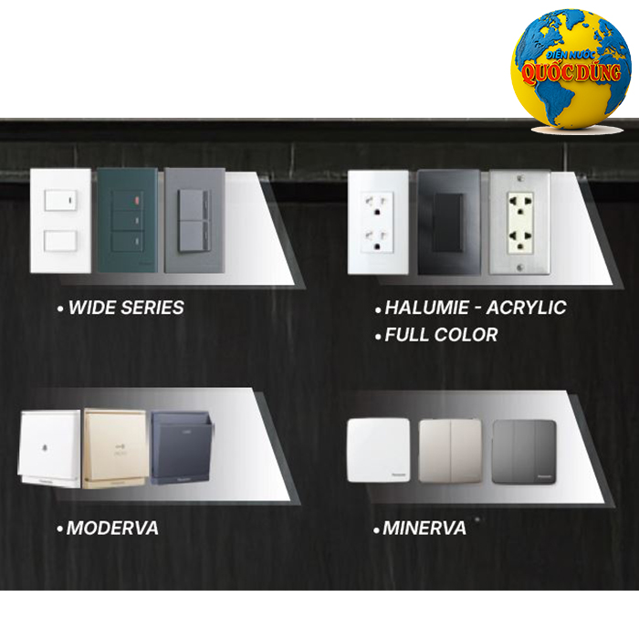 Mặt Panasonic chữ nhật