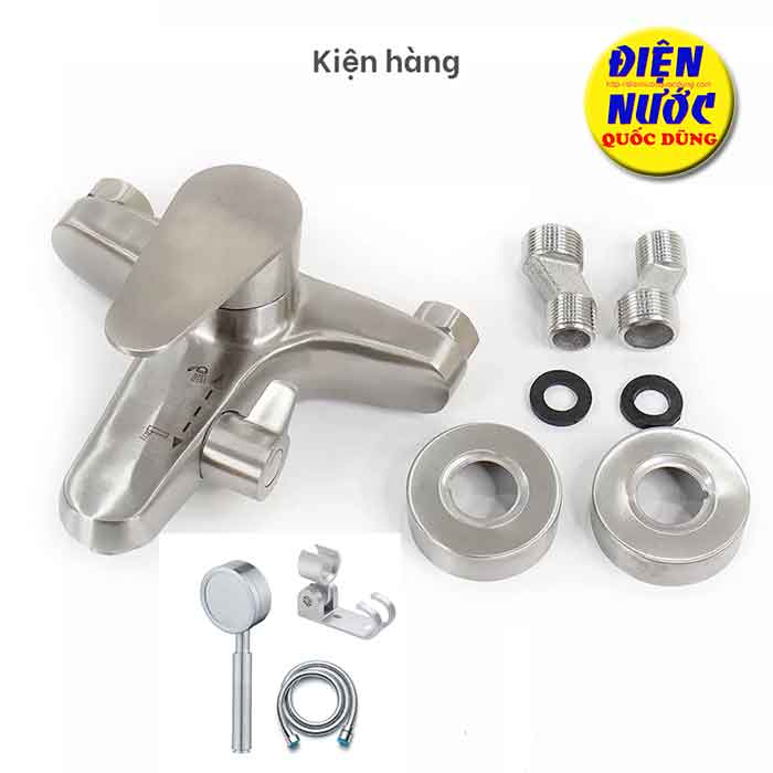 củ sen tắm inox 304