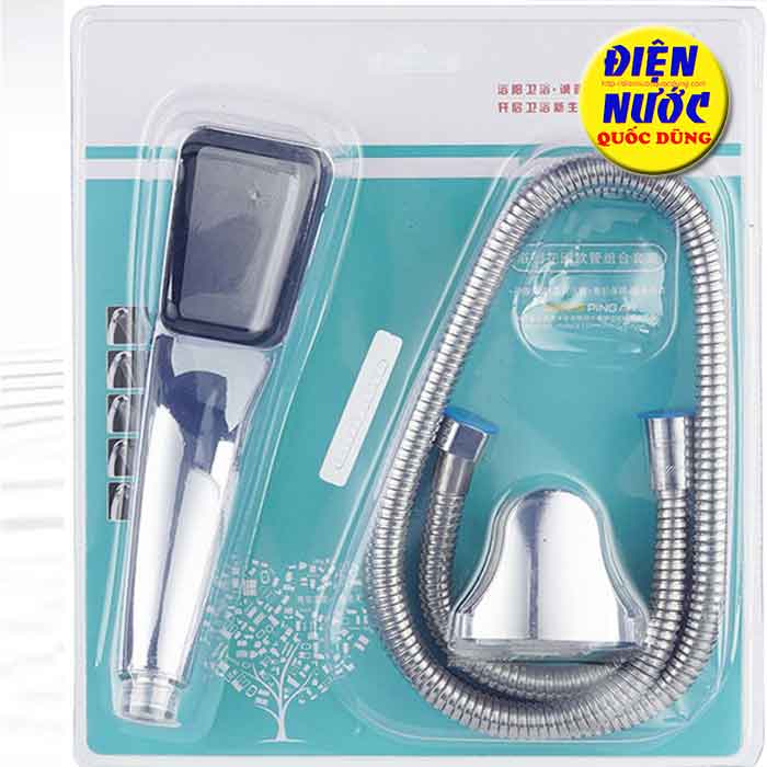 Tay sen tắm tăng áp nhựa