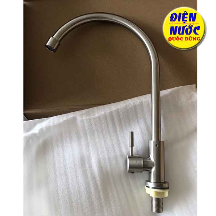 Vòi Rửa Chén Lạnh Inox 304 phi 18