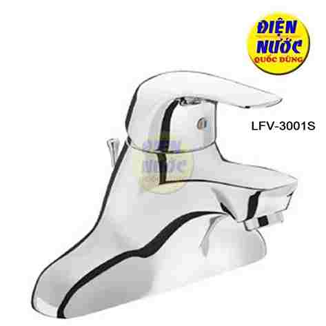 Vòi chậu rửa nóng lạnh Inax LFV-3001S Lavabo 3 lỗ