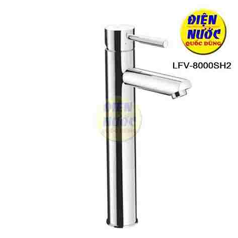 Vòi lavabo đặt bàn Inax LFV-8000SH2 nóng lạnh cổ cao 